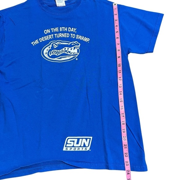 Vintage RARE 2007 Tostitos BCS National Champ Florida Gators Shirt Sun Sports MD - Picture 4 of 6